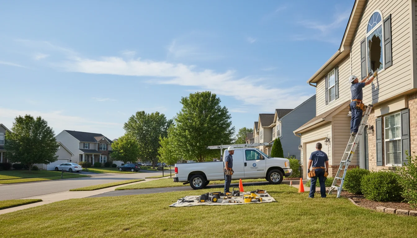 Expert window installer providing residential service in Calypso, NC